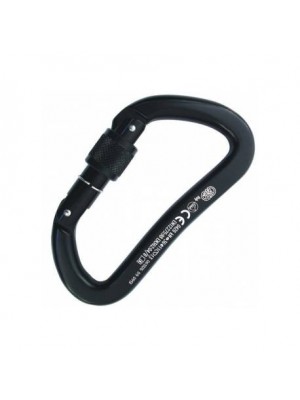 Heavy Duty Alu Black карабин с резьбовой муфтой  (KONG)