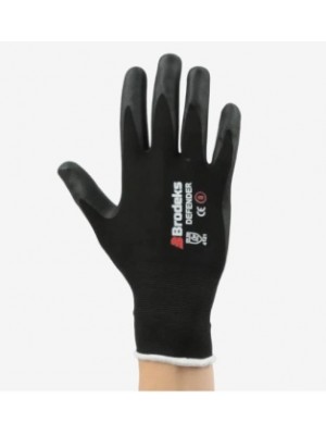 Перчатки рабочие Brodeks GC-21 серый/черный (10)