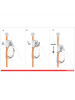 Зажим (жумар) Climbing Technology QUICK'UP+ASCENDER RIGHT (Цвет Orange)