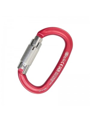 OVALONE ALU TWIST LOCK 712.P00 карабин  автомат с муфтой твист лок Красный (KONG)