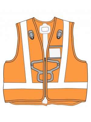 Жилет HI-VIZ для привязи NEWTON PETZL
