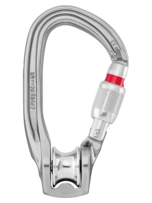 Карабин с роликом PETZL ROLLCLIP Z SCREW-LOCK