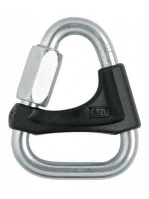Карабин рапид PETZL DELTA 8В с фиксатором.