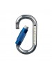 Карабин овал алюминиевый автомат (Keylock), ver 0221